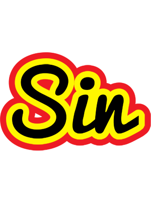 Sin flaming logo
