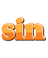 Sin orange logo