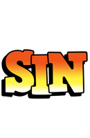 Sin sunset logo