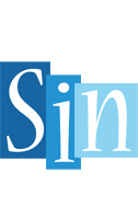 Sin winter logo