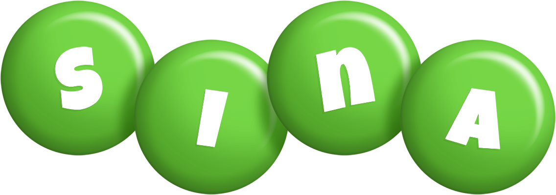 Sina candy-green logo