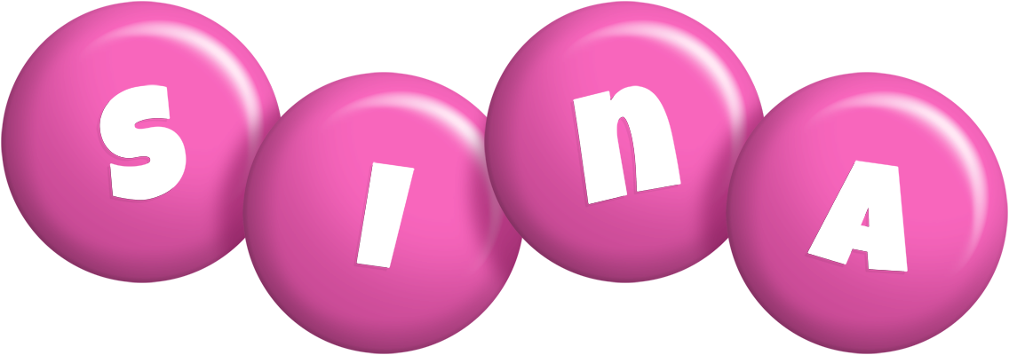 Sina candy-pink logo