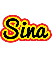 Sina flaming logo
