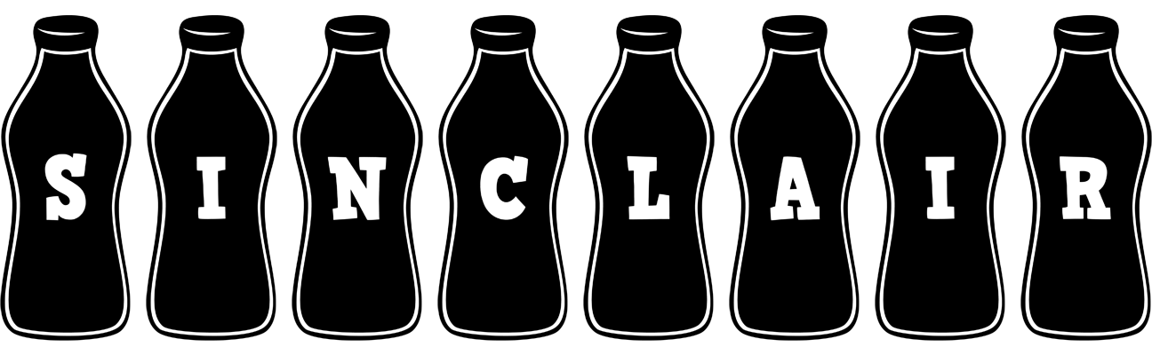 Sinclair bottle logo