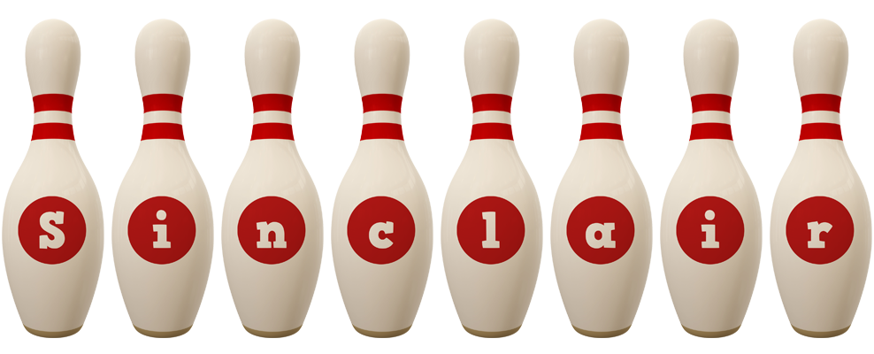 Sinclair bowling-pin logo