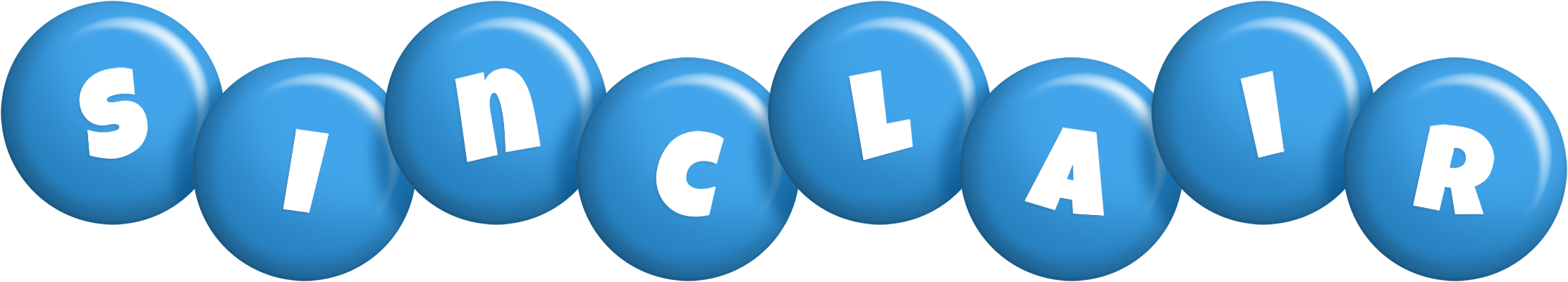 Sinclair candy-blue logo