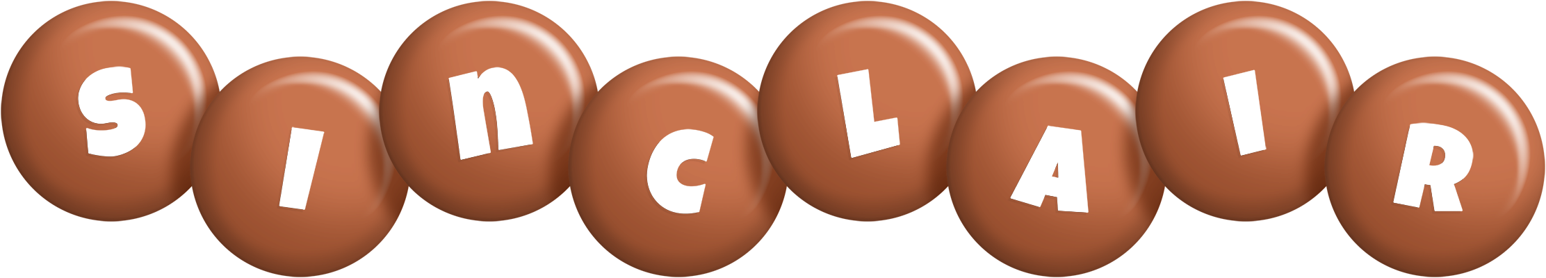 Sinclair candy-brown logo