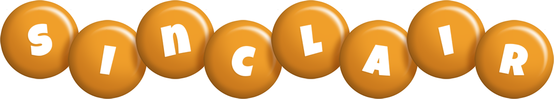 Sinclair candy-orange logo