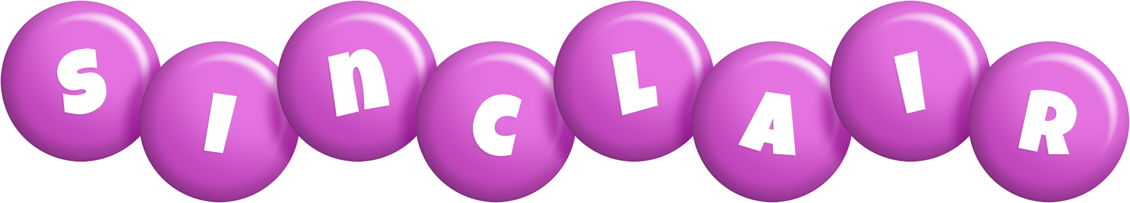 Sinclair candy-purple logo