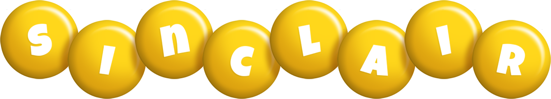 Sinclair candy-yellow logo