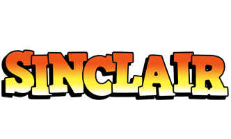 Sinclair sunset logo