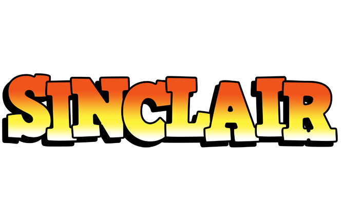 Sinclair sunset logo