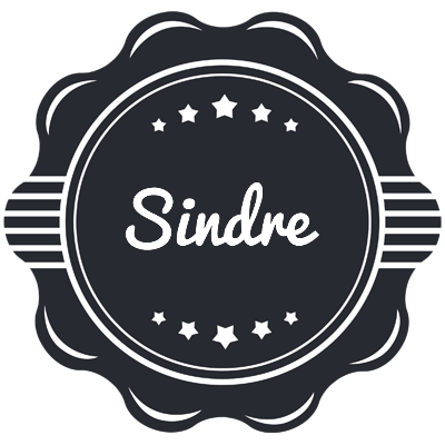 Sindre badge logo