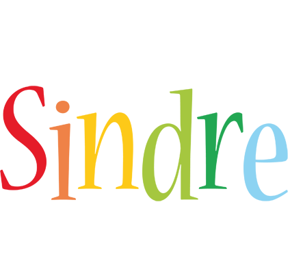 Sindre birthday logo