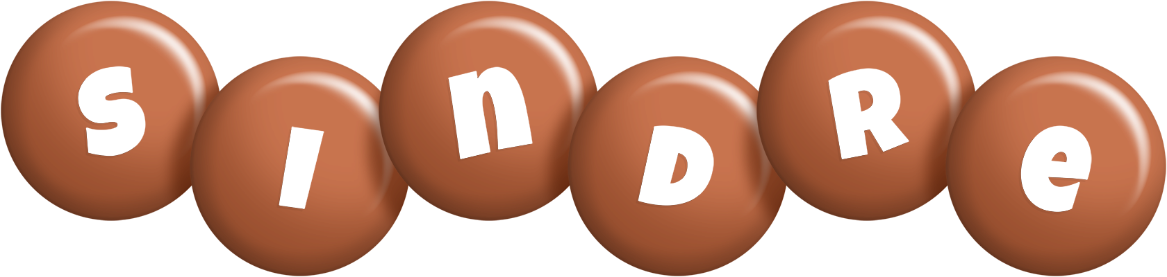 Sindre candy-brown logo
