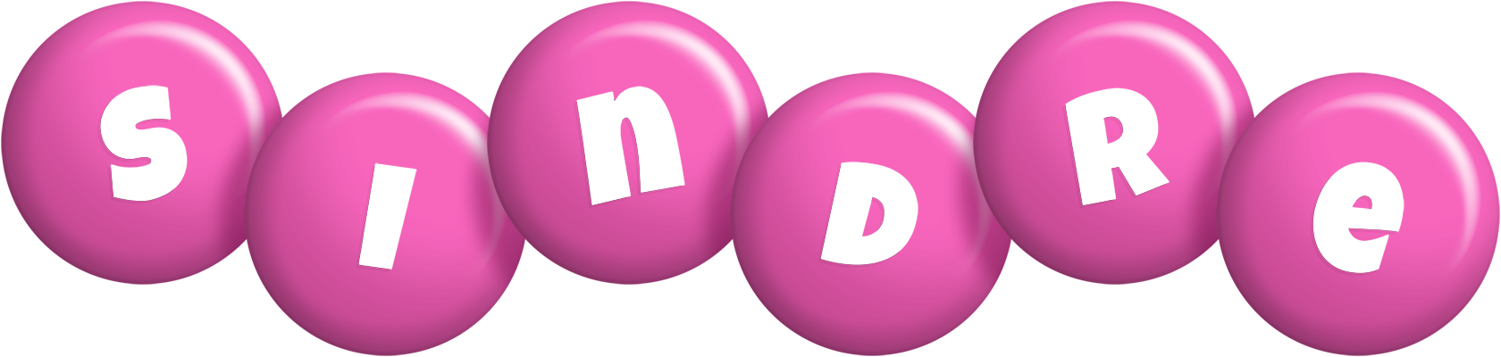 Sindre candy-pink logo