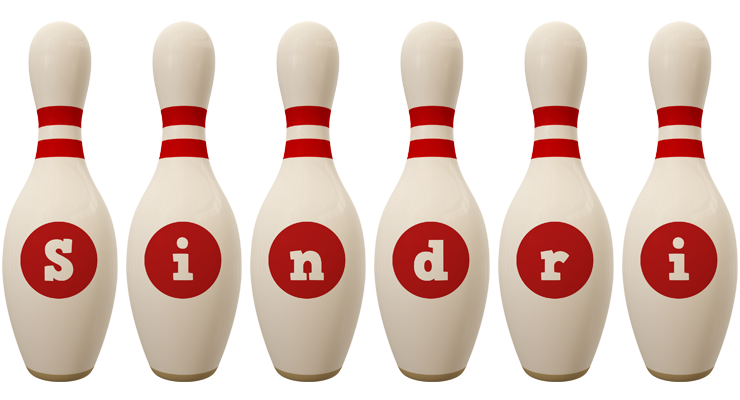 Sindri bowling-pin logo