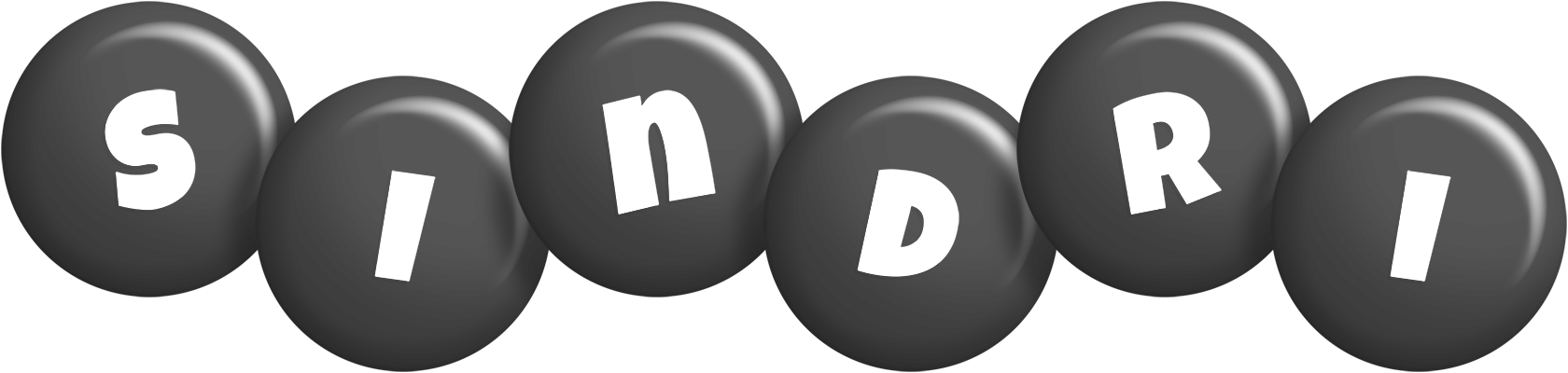 Sindri candy-black logo