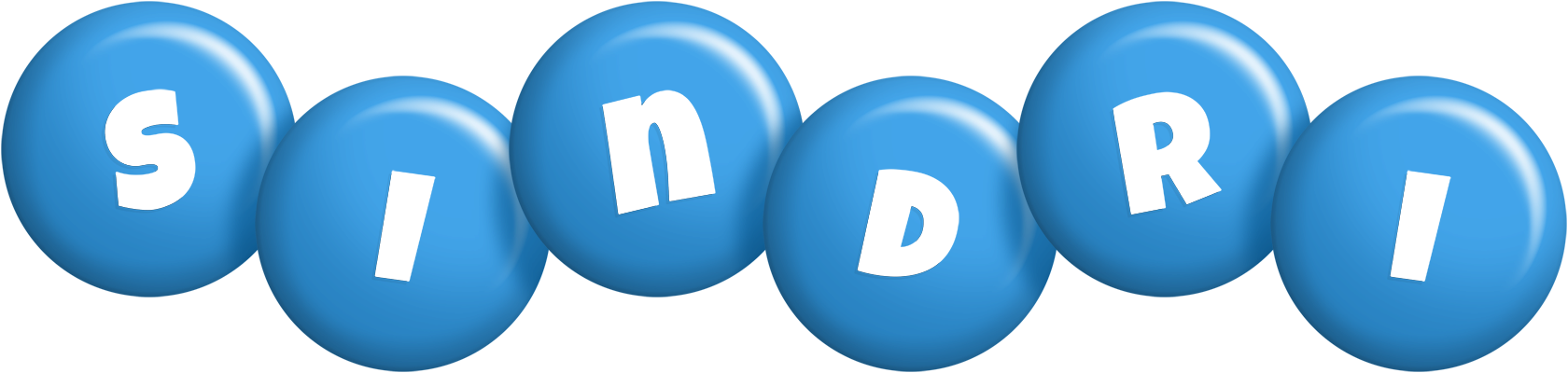 Sindri candy-blue logo