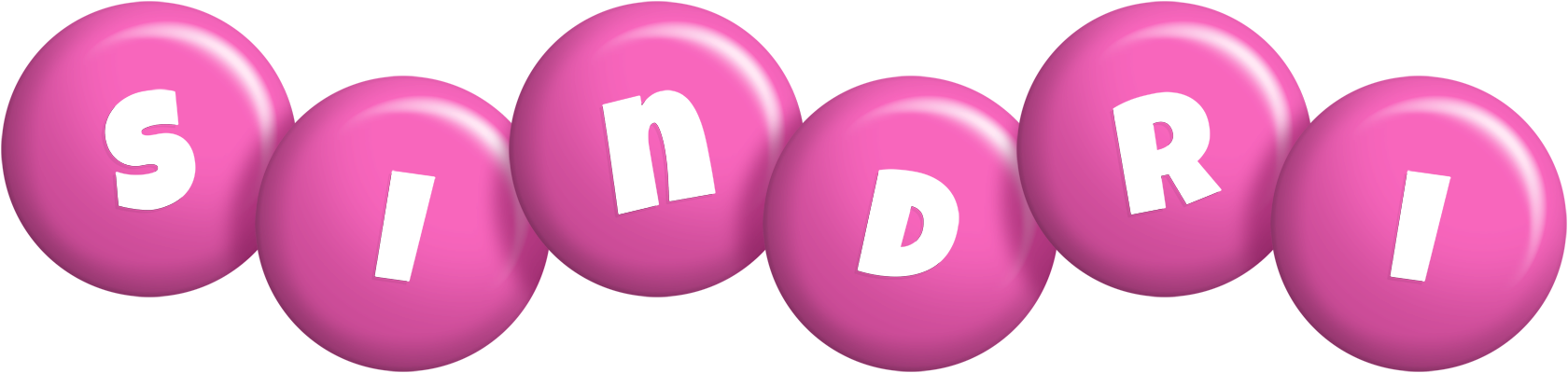 Sindri candy-pink logo