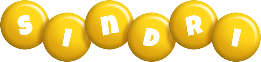 Sindri candy-yellow logo