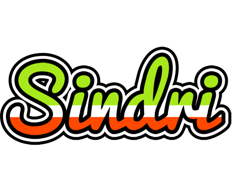 Sindri superfun logo