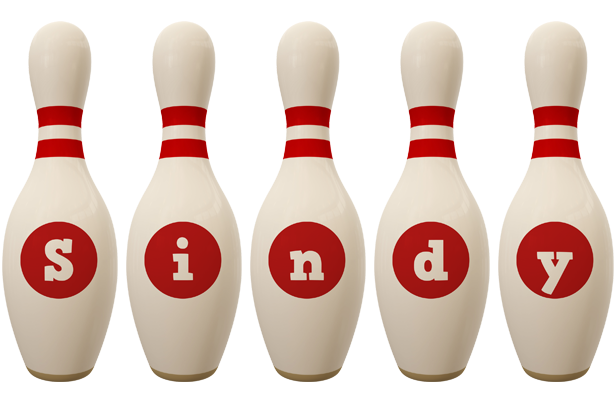 Sindy bowling-pin logo