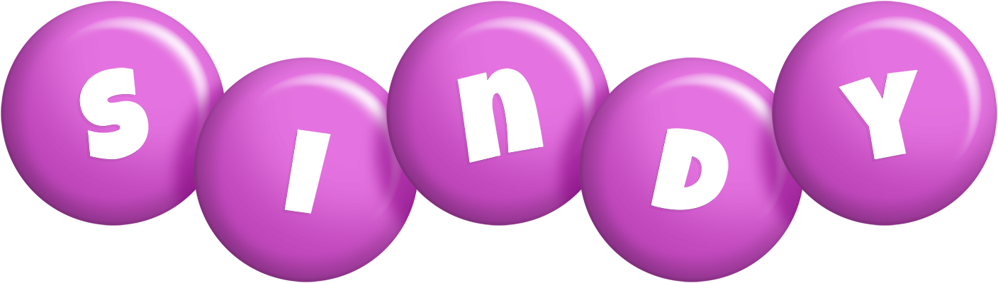 Sindy candy-purple logo