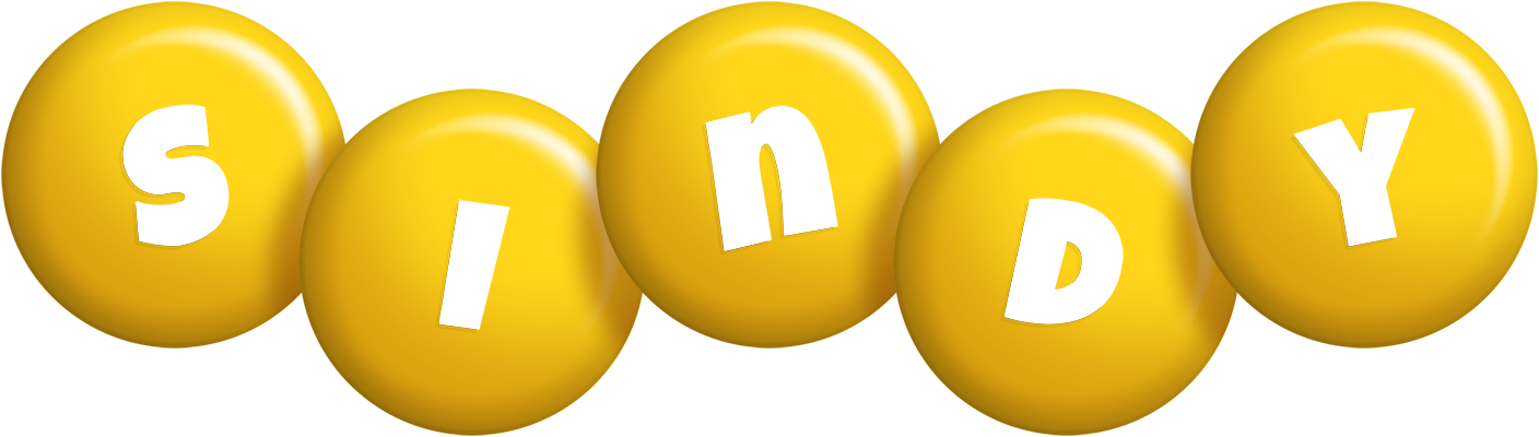 Sindy candy-yellow logo