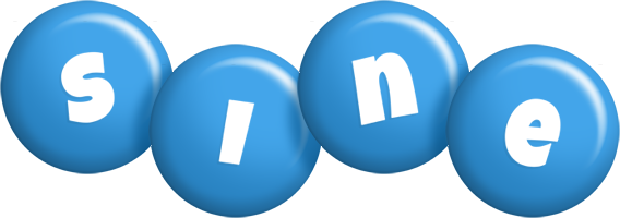 Sine candy-blue logo