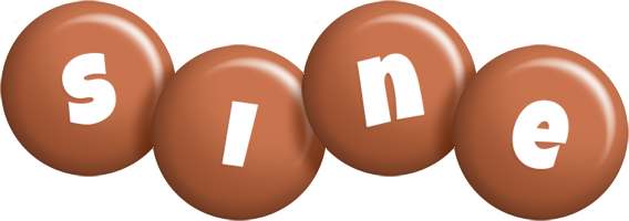 Sine candy-brown logo