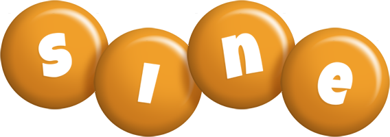 Sine candy-orange logo