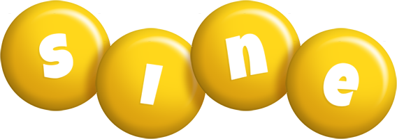 Sine candy-yellow logo