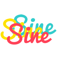 Sine disco logo