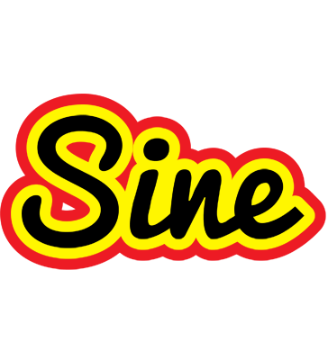 Sine flaming logo