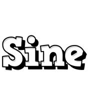 Sine snowing logo