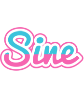 Sine woman logo