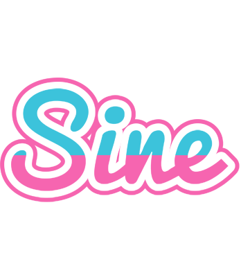Sine woman logo
