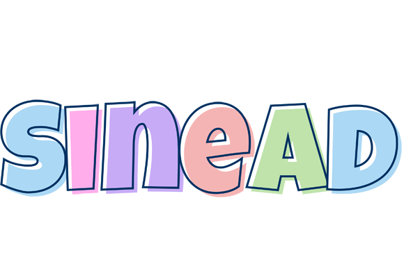 Sinead pastel logo