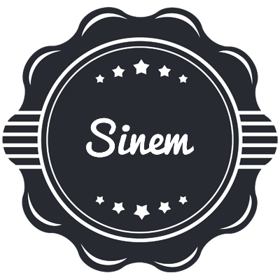 Sinem badge logo