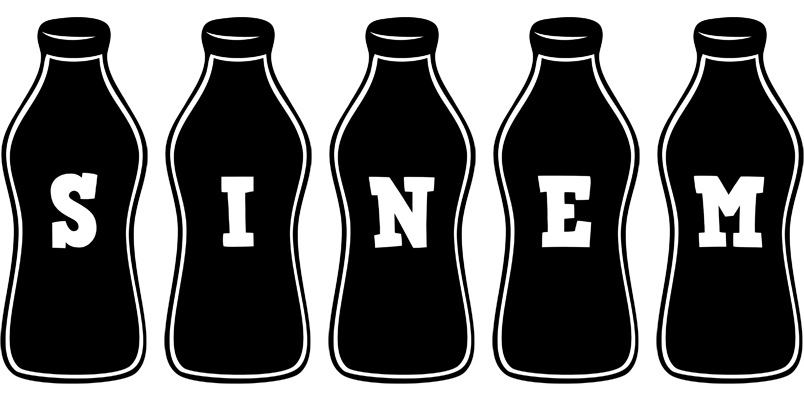 Sinem bottle logo