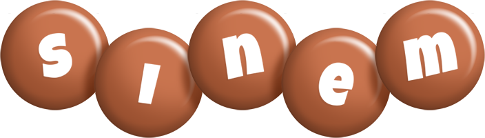 Sinem candy-brown logo