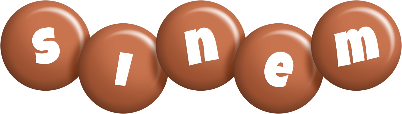 Sinem candy-brown logo
