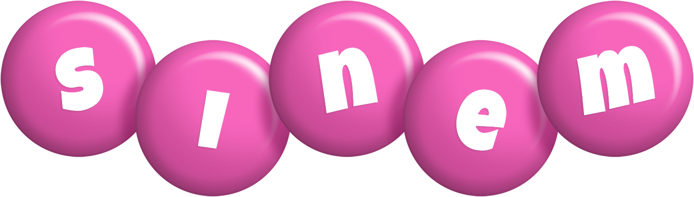 Sinem candy-pink logo