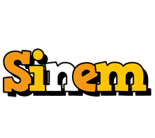 Sinem cartoon logo