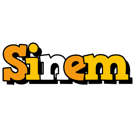 Sinem cartoon logo