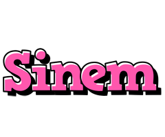 Sinem girlish logo