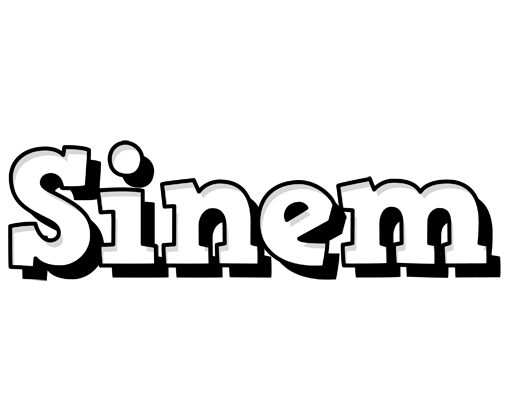 Sinem snowing logo