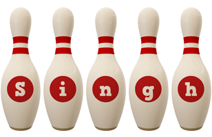 Singh bowling-pin logo