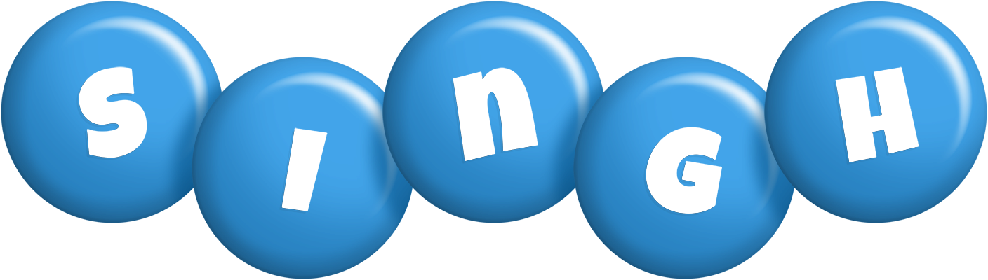 Singh candy-blue logo